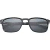 Ted Baker London 56mm Polarized Square Sunglasses In Black