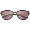 Ted Baker London 57mm Cat Eye Sunglasses In Black
