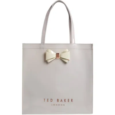 Ted Baker London Alacon Tote In Light Grey