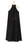 Ted Baker London Arikka Sleeveless Organza Maxi Dress In Black