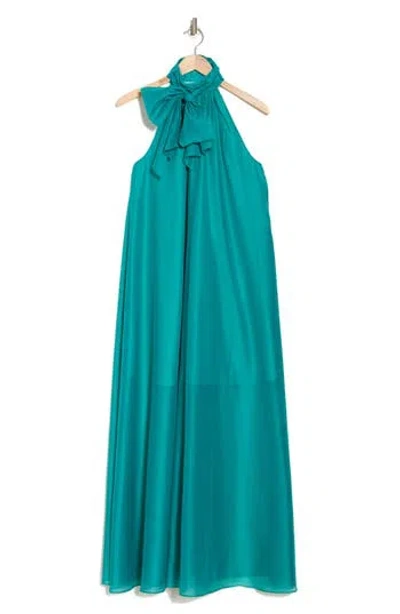 Ted Baker London Arikka Sleeveless Organza Maxi Dress In Bright Green
