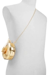Shop Ted Baker London Aroma Convertible Clutch In Metallic Gold