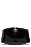 Ted Baker London Aster Leather Clutch In Black