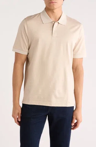 Ted Baker London Auguso Tonal Polo In Brown