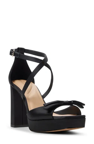 Ted Baker London Beverly Platform Sandal In Black