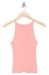 Ted Baker London Box Rib Knit Camisole In Coral