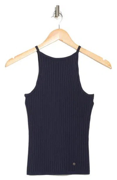 Ted Baker London Box Rib Knit Camisole In Navy