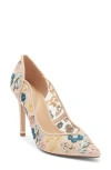 Ted Baker London Camilla Pointed Toe Pump In Multi