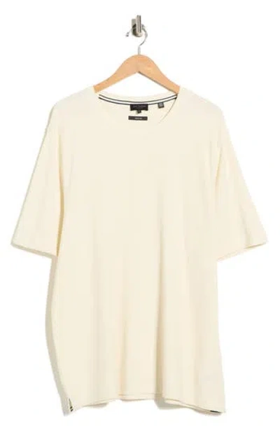 Ted Baker London Curlys Textured T-shirt In Neutral