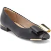 Ted Baker London Darcy Bow Flat In Black