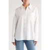 Ted Baker London Dyloh Oversized Button-up Shirt In White