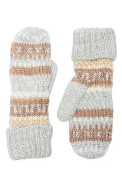 Ted Baker London Fair Isle Knit Mittens In Blue