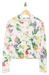 Ted Baker London Flourish Long John Hoodie In Scattered Bouquet