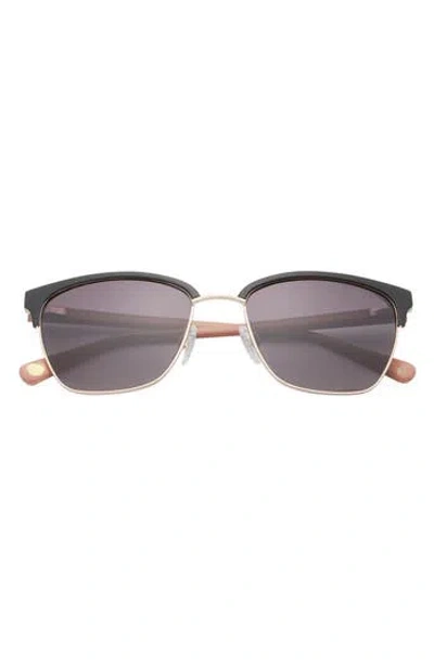 Ted Baker London Full Rim Browline Sunglasses In Black