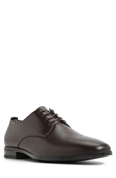 Ted Baker London Garratt Cap Toe Derby In Brown