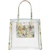 Ted Baker London Gianna Tote In Yellow Multi