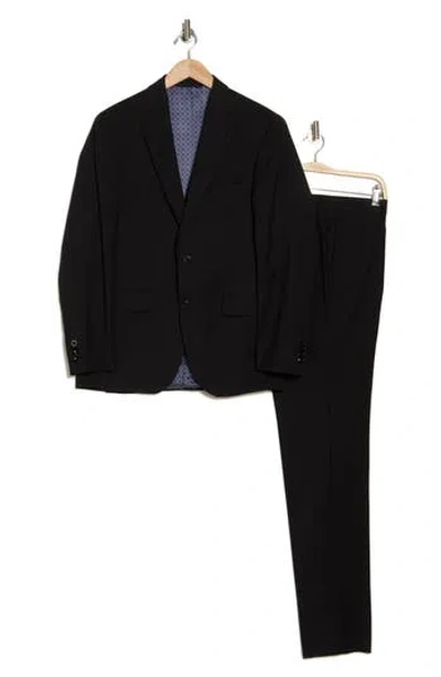 Ted Baker London Jarrow Plain Wool Suit In Black