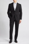 Ted Baker Jay Trim Fit Solid Wool Suit