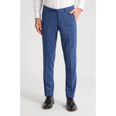 Ted Baker London Jerome Wool & Linen Trousers In Blue