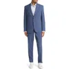 Ted Baker London Karl Stripe Wool Suit In Blue