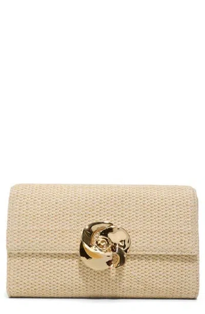 Ted Baker London Kira Rose Crossbody Wallet In Brown