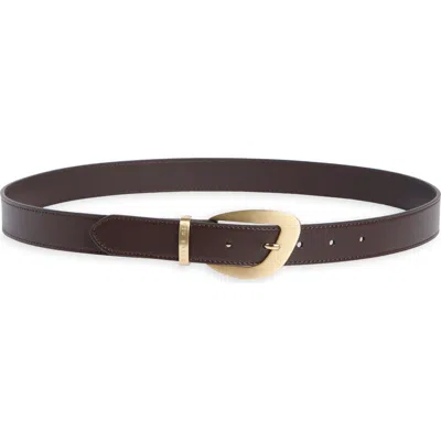 Ted Baker London Leather Belt In Brown