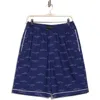 Ted Baker London Luxe Cotton Poplin Pajama Shorts In Navy