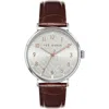 Ted Baker London Mimosaa Leather Strap Watch, 41mm In Brown