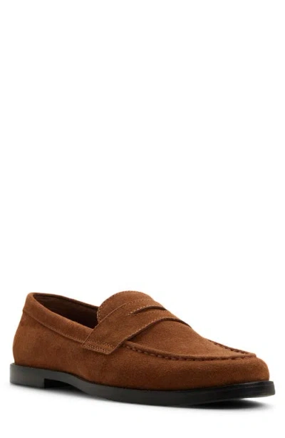 Ted Baker London Parliament Penny Loafer In Brown