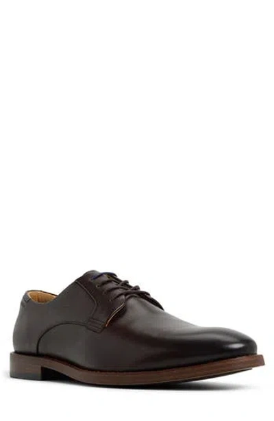 Ted Baker London Regent Plain Toe Derby In Brown