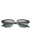 Ted Baker London Retro 54mm Polarized Square Sunglasses In Grey