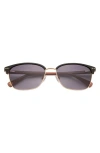 Ted Baker London Retro 57mm Gradient Square Sunglasses In Black