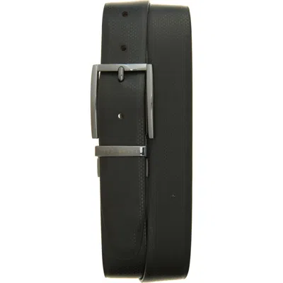 Ted Baker London Reversible Leather Belt In Black/ Brown