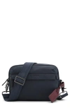 Ted Baker London Roman Nylon Messenger Bag In Mix Mat Navy