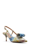 Ted Baker London Romy Pointed Toe Slingback Pump In Multi