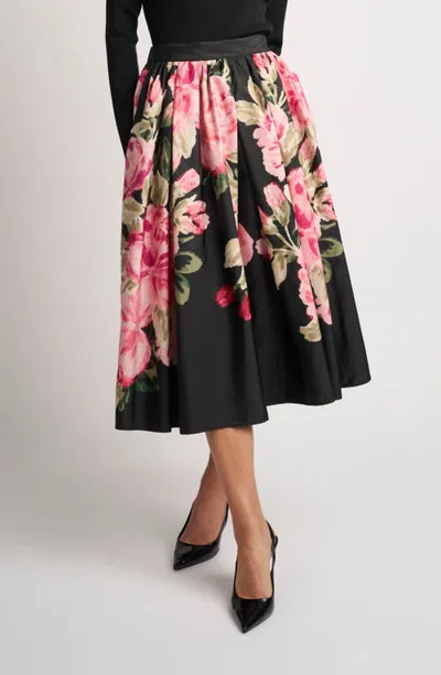 Ted Baker London Roy Midi Skirt In Black