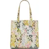 Ted Baker London Seacon Faux Leather Tote In Multi