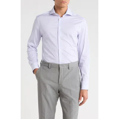 Ted Baker London Slim Fit Advanced Tech Stretch Dress Shirt In White
