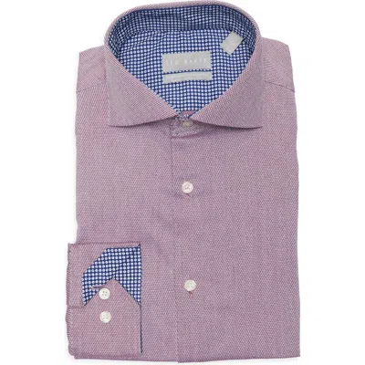 Ted Baker London Slim Fit Four Season Performance Dress Shirt In Pink