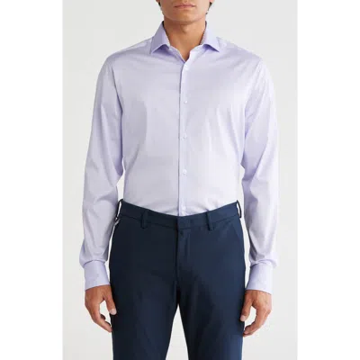 Ted Baker London Slim Fit Solid Stretch Cotton Dress Shirt