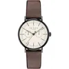 Ted Baker London Timeless Rsst Leather Strap Watch, 41mm In Multi