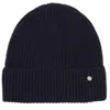 Ted Baker London Women's Blend Beanie Hat/wxh-rubyyys-cashmere, Dark Blue In Blue