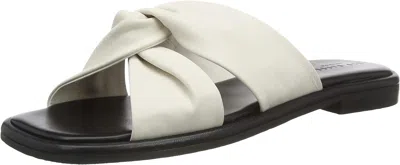 Pre-owned Ted Baker London Women's Slide Sandal In White
