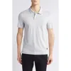 Ted Baker London Zeiter Cotton Polo In Light Grey