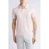 Ted Baker London Zeiter Cotton Polo In Pale Pink