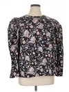 Ted Baker Long Sleeve Blouse In Multi