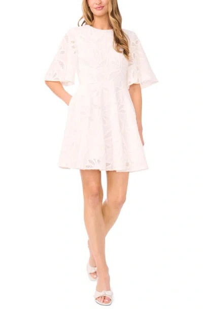 Ted Baker Lori Lace Minidress In White
