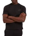 Ted Baker Lucka Relaxed Fit Heavyweight Logo Tee In Black