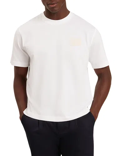 Ted Baker Lucka Relaxed Fit Heavyweight Logo Tee In White