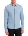 Ted Baker Luckey Button Front Shirt In Blue